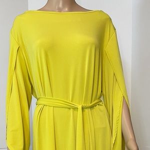 Ella Samani Yellow Dress, 3X